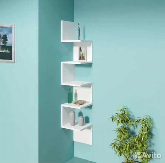 Полка настенная навесная Новая