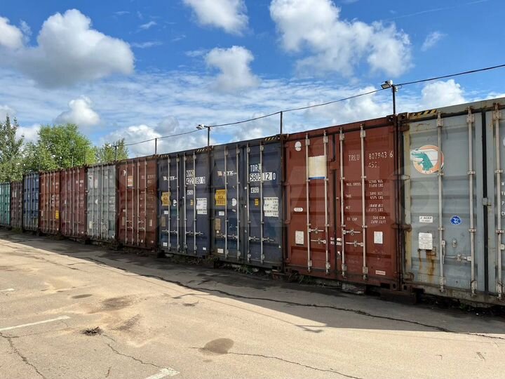 Аренда контейнера - склада 15 м2