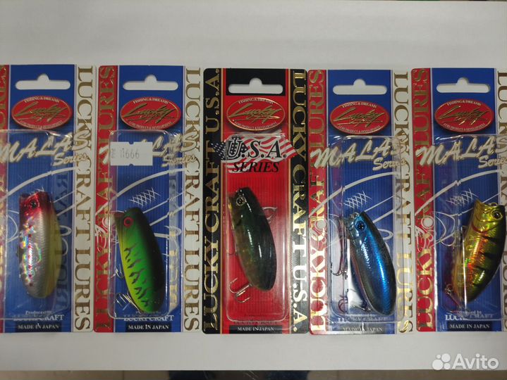 Воблеры Lucky Craft Malas 57