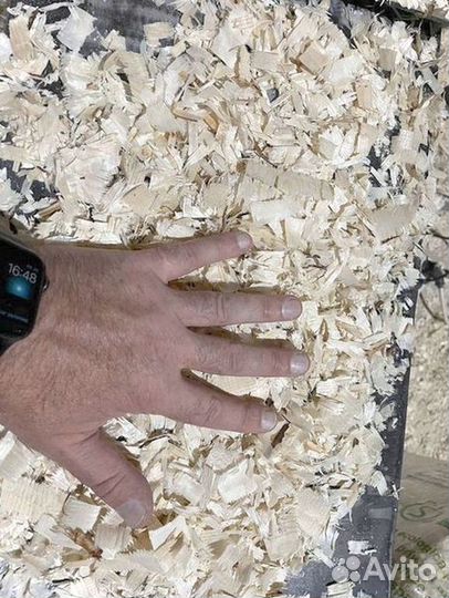 Стружка древесная опилки