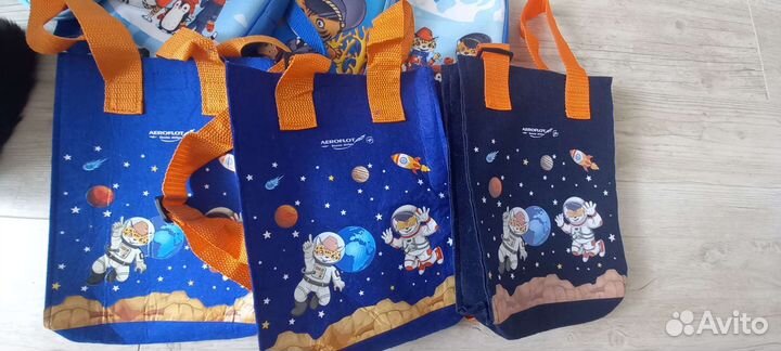 Рюкзак, сумка для обуви aeroflot