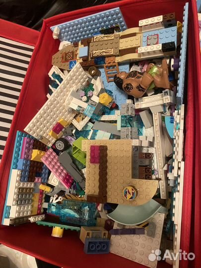 Lego с фигурками (минимум 8-9 наборов) 7 кг