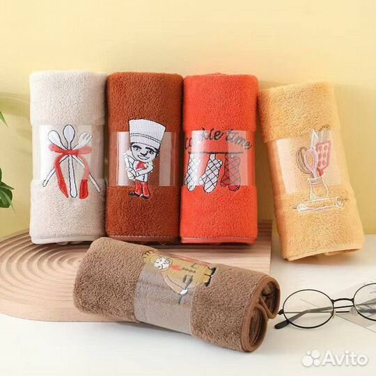 Кухонный набор полотенца повар 5 штук