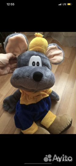 Игрушка Мышь-рюкзак