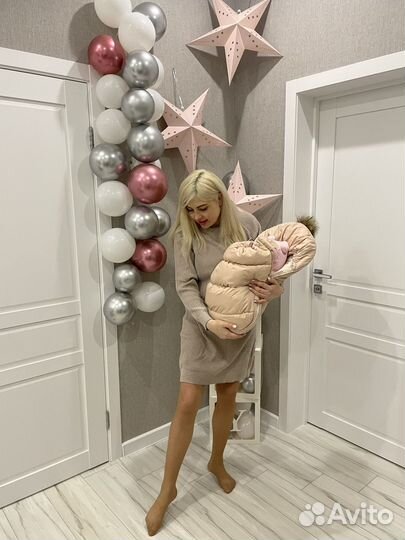 Конверт зимний на овчине