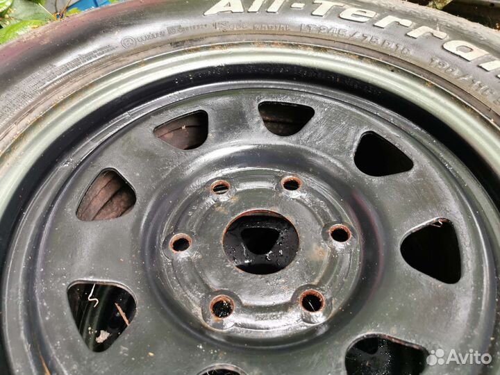 Диски R16 7,5J 6x139,6 67,1с колесами 245/75/r16