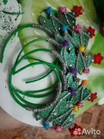 Ободок ёлочка