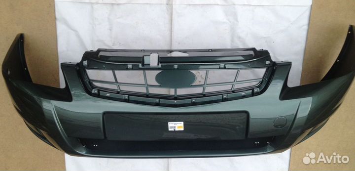 Бампер передний Ваз 2170 Приора рестайлинг в цвет