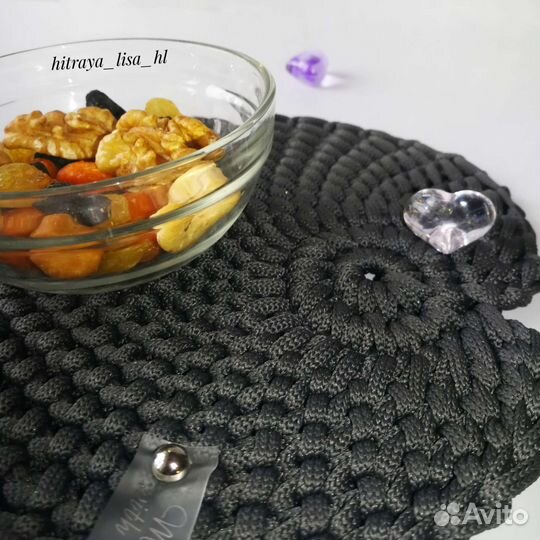 Салфетки сервировочные вязаные