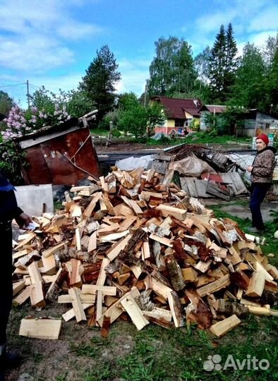 Дрова колотые Ольха