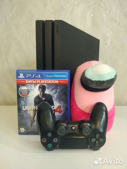 Sony PS4 pro + игра