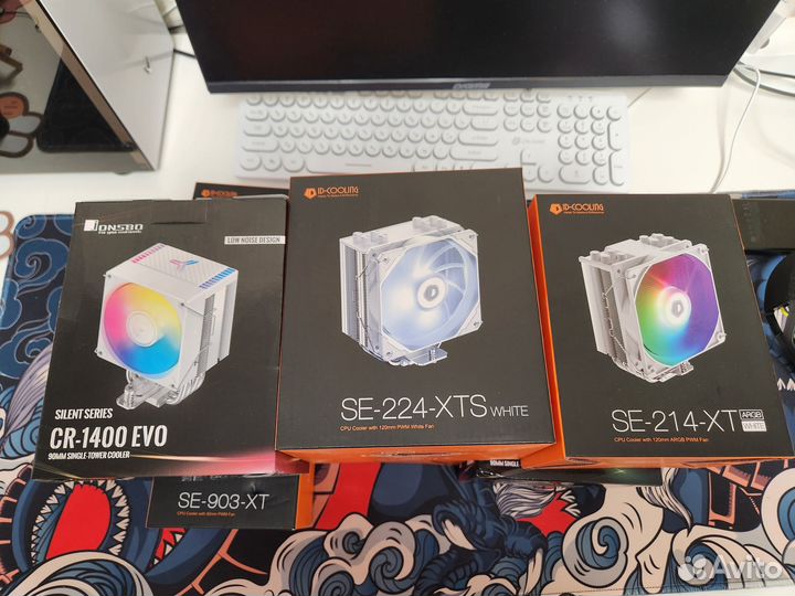 Новый башенный кулер для процессора 180W