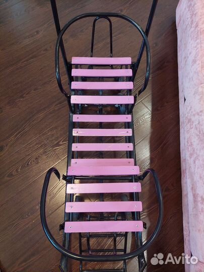 Санки двухместные