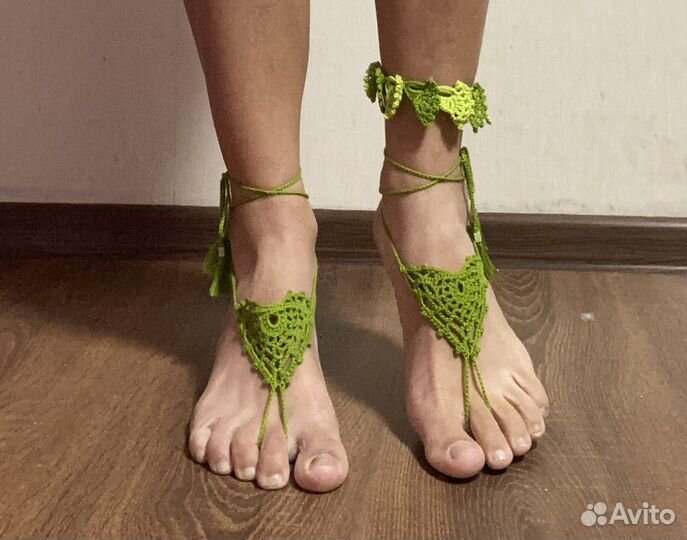 Пляжные украшения «сандали»