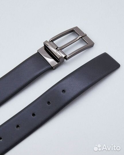 Мужской Ремень Armani Exchange Saffiano Оригинал