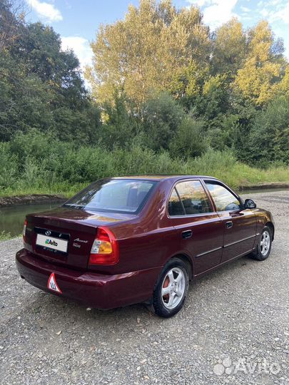 Hyundai Accent 1.5 МТ, 2008, 154 000 км