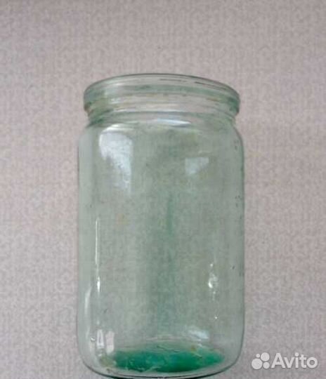 Банка 1 л стекло с крышкой бу