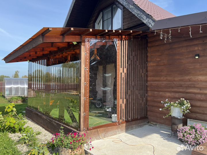 Мягкие окна для террас и беседок