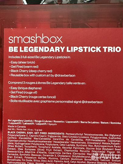 Помады набор 3шт