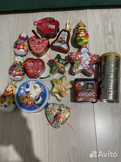 Банки жестяные в ассортименте