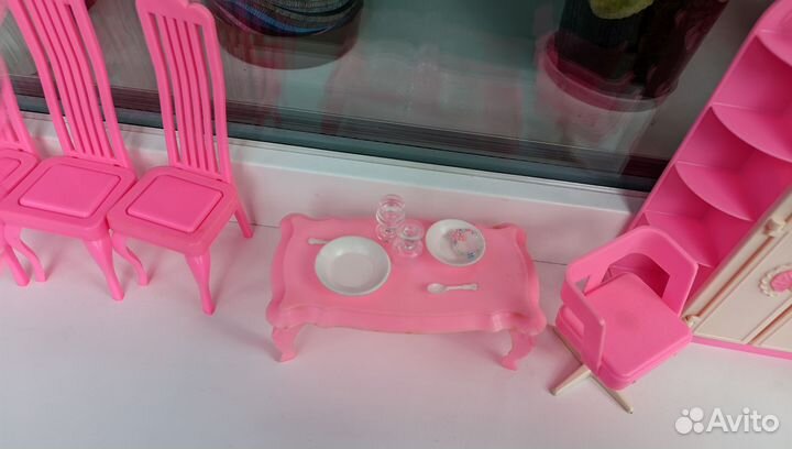 Мебель для кукол барби