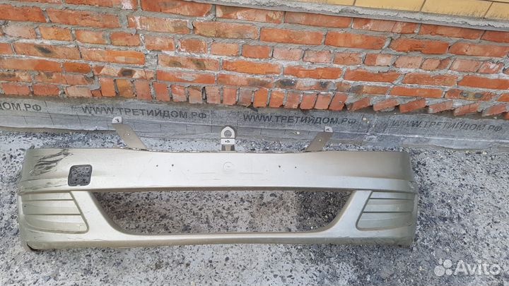 Передний бампер Renault Logan 1 2010-2014год