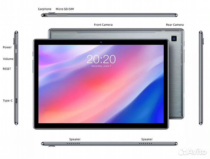 Планшет Teclast P20HD