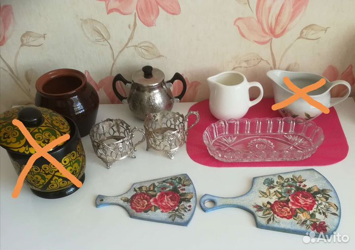 Посуда разная