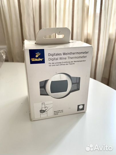 Новый электронный термометр для вина tchibo