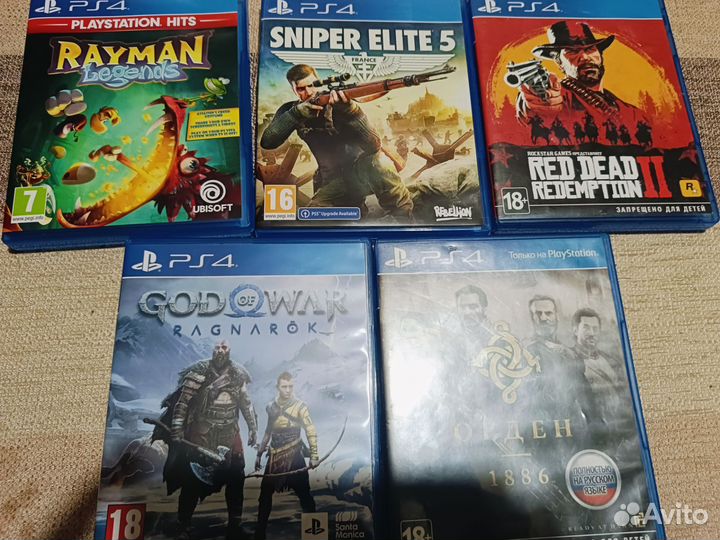 Игры на ps 4