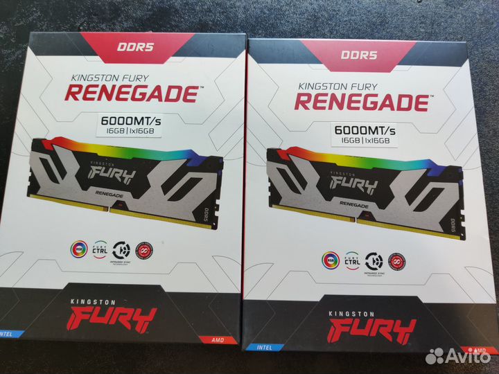 Оперативная память DDR5 2x16Gb Kingston Corsair Cl