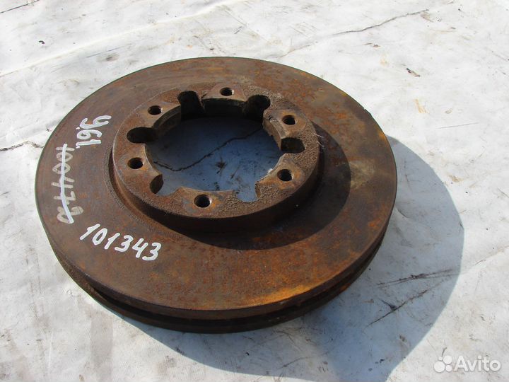 Передние тормозные диски Nissan patrol y61 2001г