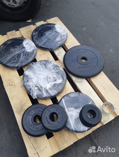 Спортивные блины Barbell Atlet