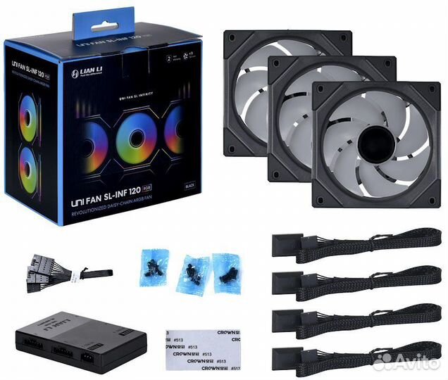 Охлаждение Lian Li UNI Fan SL Infinity 120 RGB