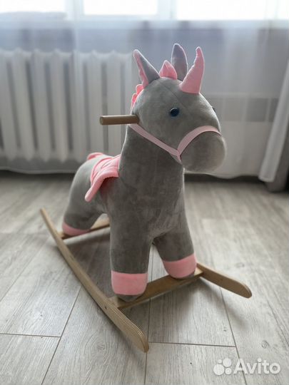 Детская качалка единорог
