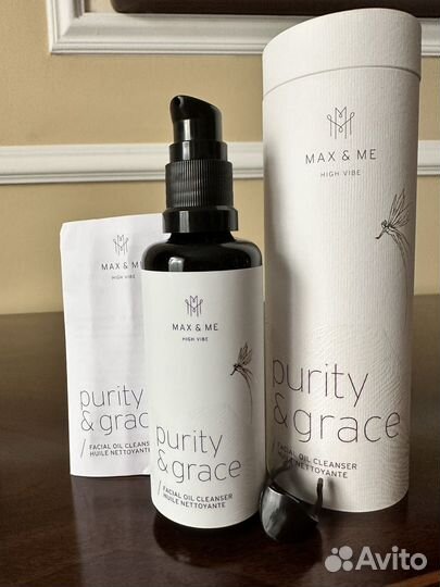 Max&me purity &grace новое очищающее масло