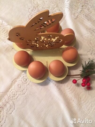 Пасхальная подставка по 8 яиц