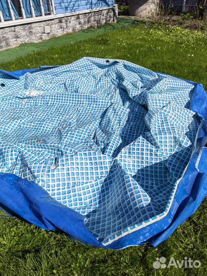 Каркасный бассейн бу