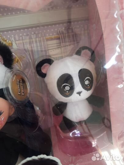Кукла Na Na Na Family panda Семья Панда оригинал