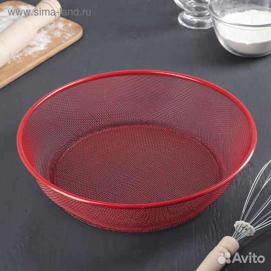 Сито-корзинка 2 в 1, d28 см, цвет микс