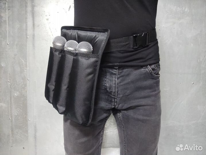 Сумка для микрофонов на пояс PL X3