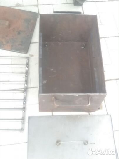 Коптильня горячего копчения из нержавейки