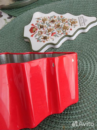 Жестяная банка для чая