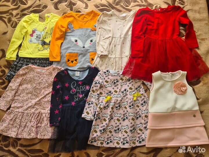 Детские вещи пакетом на девочку 92-98. В резерве
