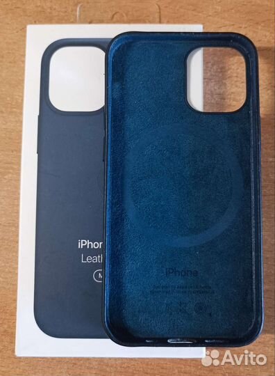 Чехол оригинальный кожаный iPhone 12 mini