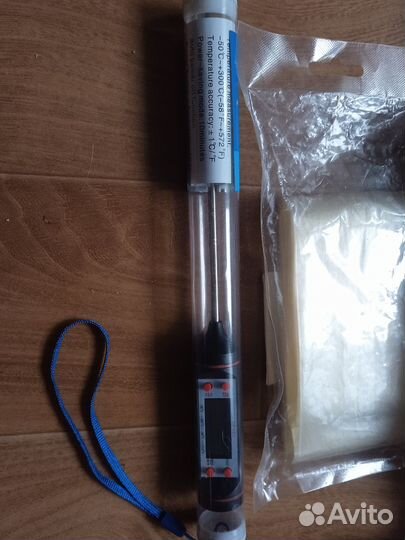 Термометр со щупом, градусник кулинара