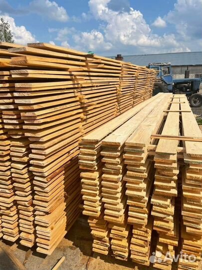 Доска обрезная 50 x 150 mm