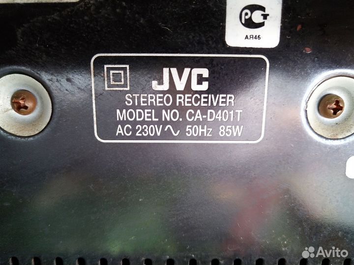 Музыкальный центр JVC CA-D401T