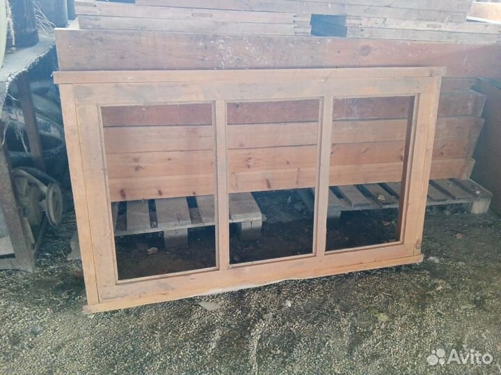 Деревянные окна и двери бу