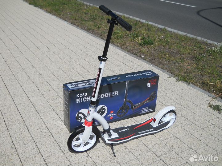 Самокат к-230 городской с амортизатором